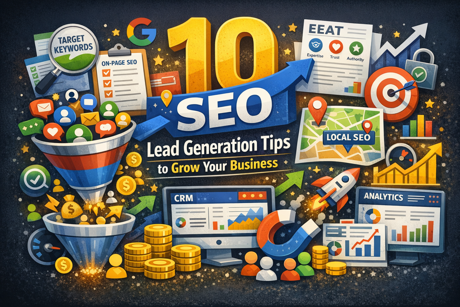 10 Seo Lead generation tips to grow your business